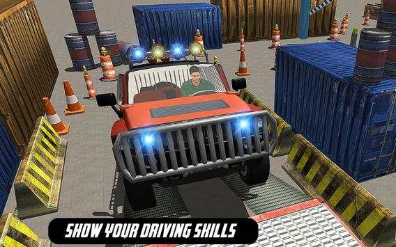 Real 4x4 Classic Car Parking screenshot 13