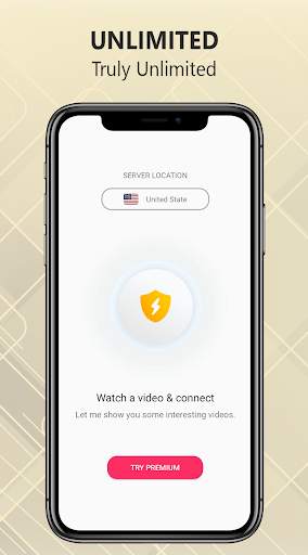 Yellow VPN - Free VPN Browser & Unlimited Proxy screenshot 2