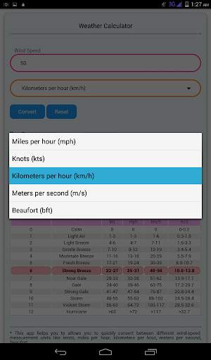 Weather Calculator screenshot 7
