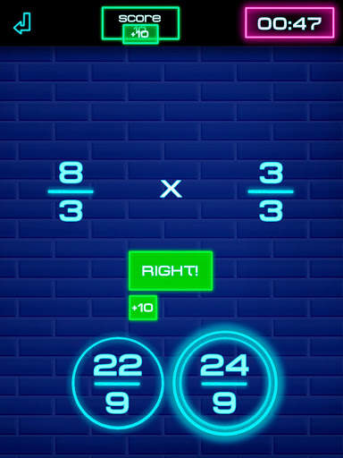 Desafio de Fração: Jogos de Matemática screenshot 20