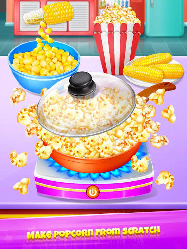 Popcorn Maker - Yummy Rainbow Popcorn Food screenshot 2