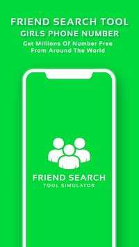 Friend Search For WhatsApp Number  Simulator screenshot 1