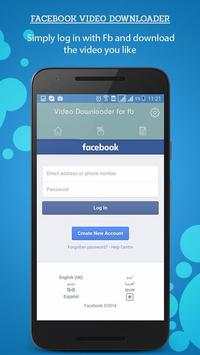Facebook Video Downloader screenshot 2