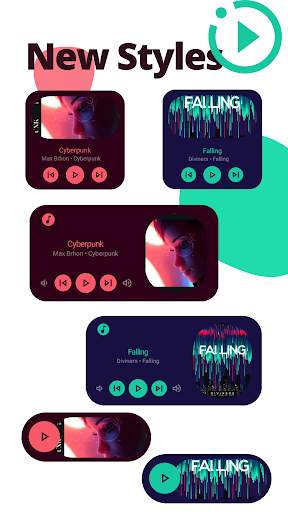 Music Widget Android 12 screenshot 5