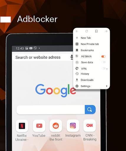 Web Browser - Private Browser With Free VPN screenshot 11