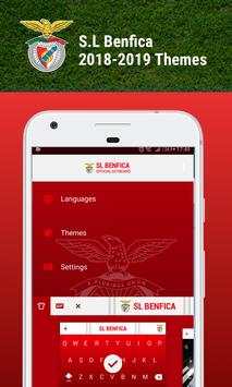 Keyboard Resmi SL Benfica screenshot 2
