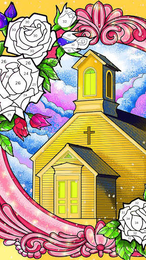 Bible Coloring Paint By Number screenshot 6