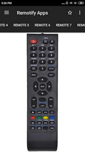 Remote Control For MICROMAX TV 3 تصوير الشاشة