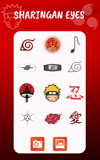 Sharingan Eyes Camera - Anime Photo Edit screenshot 7