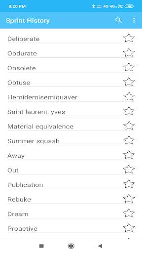 Word Sprint (Dictionary) screenshot 6