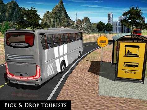 Uphill Off Road Bus City Coach Bus Simulator 2018 screenshot 11