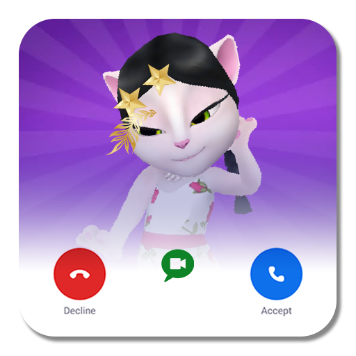 Fake Call Angela’s  - Chat and Call simulator icon