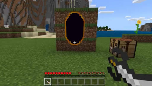 Teleportation portal mod for MCPE screenshot 3