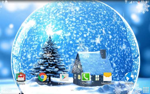 Winter Night Live Wallpaper screenshot 8