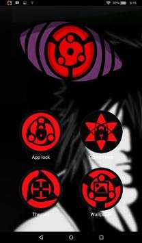 Sharingan Lock Screen-Best App Lock n Lock Screen 1 تصوير الشاشة