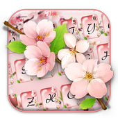 Tastiera con corde rosa pesca icon