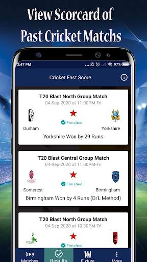 Cricket Live Line screenshot 2