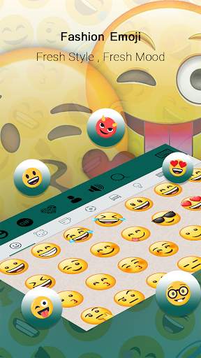 Keyboard theme for chat 3 تصوير الشاشة