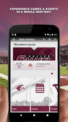 Saluki Athletics screenshot 1