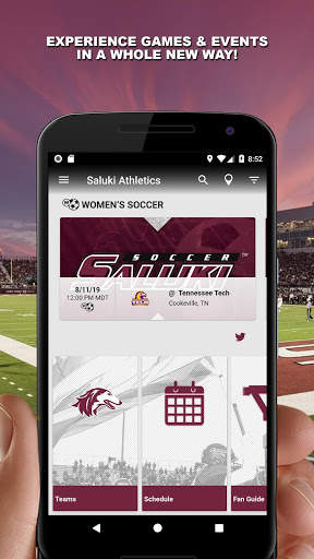Saluki Athletics screenshot 1