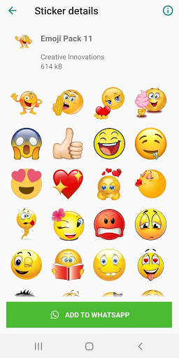 WAStickerApps - Emojis Stickers For WhatsApp screenshot 4