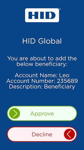 HID Approve screenshot 1