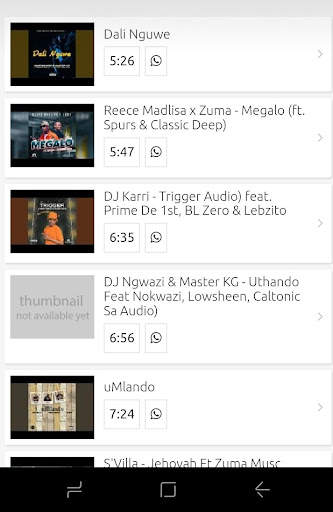 Tubidy endless music download screenshot 2