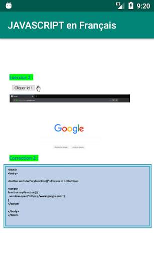 Javascript (Cours   Exercices  скриншот 3