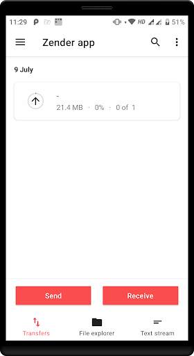 Zender file transfer & share screenshot 7