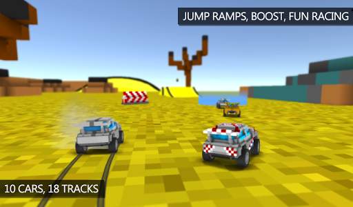 Blocky Rally Racing screenshot 1