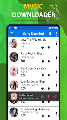 MP3 song downloader - Download free music screenshot 1