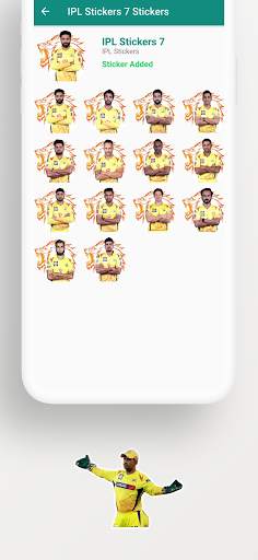 IPL 2021 Stickers For WhatsApp - WAStickersApps screenshot 4