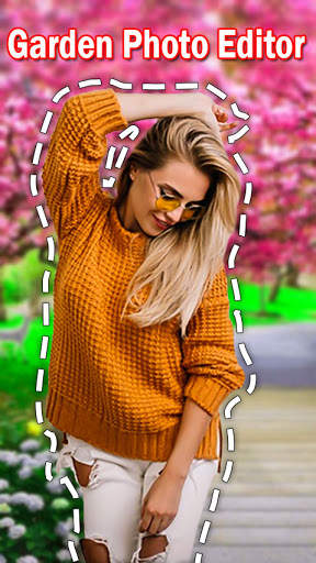 Garden Photo Frame : Cut paste Editor 6 تصوير الشاشة