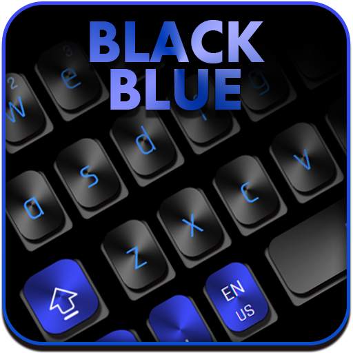 Black Blue Keyboard 10001003