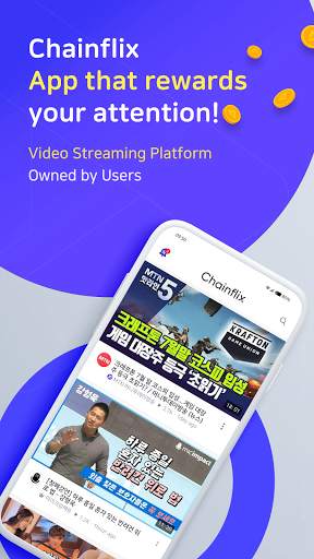 Chainflix - Watch & Earn Coins screenshot 1