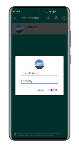 Wa Monitor - Online Last Seen Tracker For WhatsApp screenshot 3