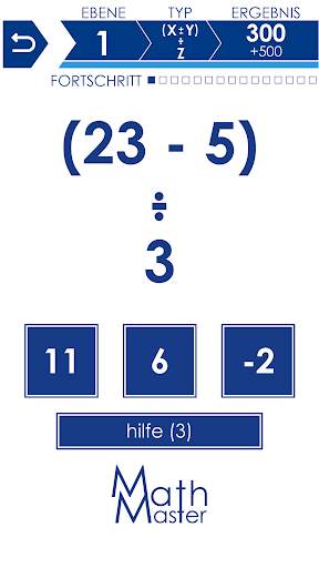 Mathematikmeister Mathe Spiel screenshot 2