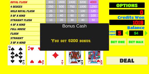 Deuces Wild - Video Poker screenshot 7