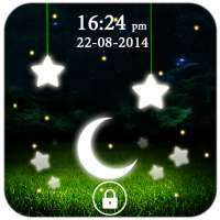 Fireflies Stars Lock Screen