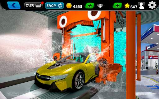Superhero Smart Car Wash Games screenshot 5