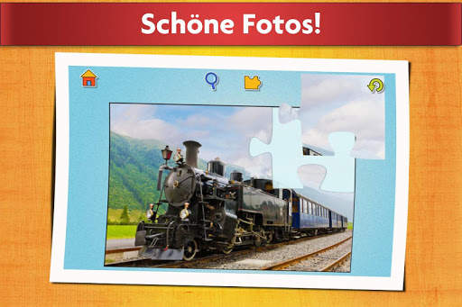 Puzzlespiel mit Autos & Züge screenshot 10