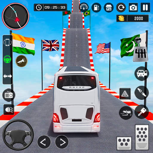 Bus Stunt Simulator: Bus Games screenshot 13