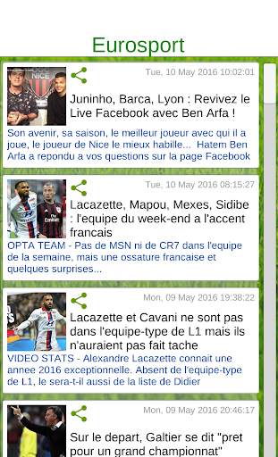 Foot News screenshot 4