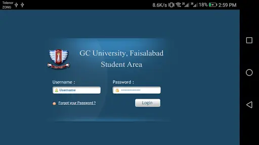 GCUF GPA Calculator screenshot 8