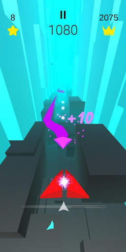 Flight Dash: Endless Obstacle Shooting Game скриншот 4