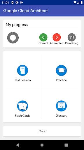 Test prep. for Google Professional Cloud Architect screenshot 1