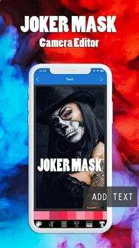 Joker Mask Camera Editor screenshot 1
