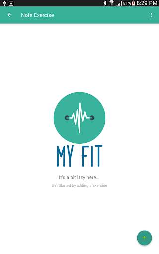 My-Fit Fitness Application screenshot 12