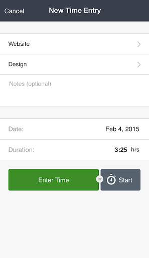 Tick (Time & Budget Tracking) 3 تصوير الشاشة