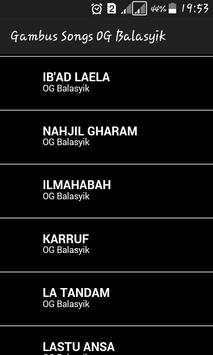 Gambus Songs OG Balasyik screenshot 5